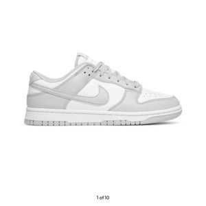 Size 8 men dunk low grey fog brand new in box